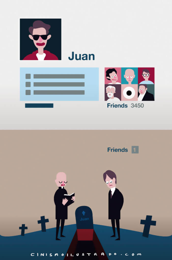 32 Sad But True Facts About Modern Society Illustrated By Eduardo Salles