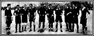 📸SELECCIÓN DE ESPAÑA (EQUIPO DE LOS PROBABLES) 📆12 diciembre 1922 ➡️Piera, Montesinos, Posada, Peña, Zamora, Samitier, Carrasco, Travieso, Acedo, Carmelo y Meana. SELECCIÓN DE ESPAÑA PROBABLES 1 🆚 SELECCIÓN DE ESPAÑA POSIBLES 2 Martes 12/12/1922. Partido de entrenamiento con público. Madrid. GOLES: ⚽1-0: Piera. ⚽1-1: Monjardín. ⚽1-2: Caballero, de penalti.