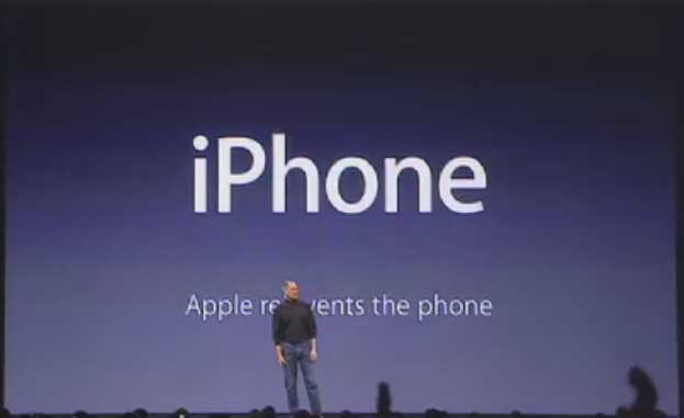 VIDEO: The 1st Gen iPhone 2007 Keynote Intro.