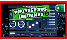 como proteger un dashboard en excel