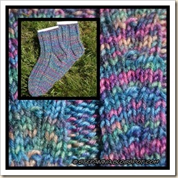 Primavera socks -montage