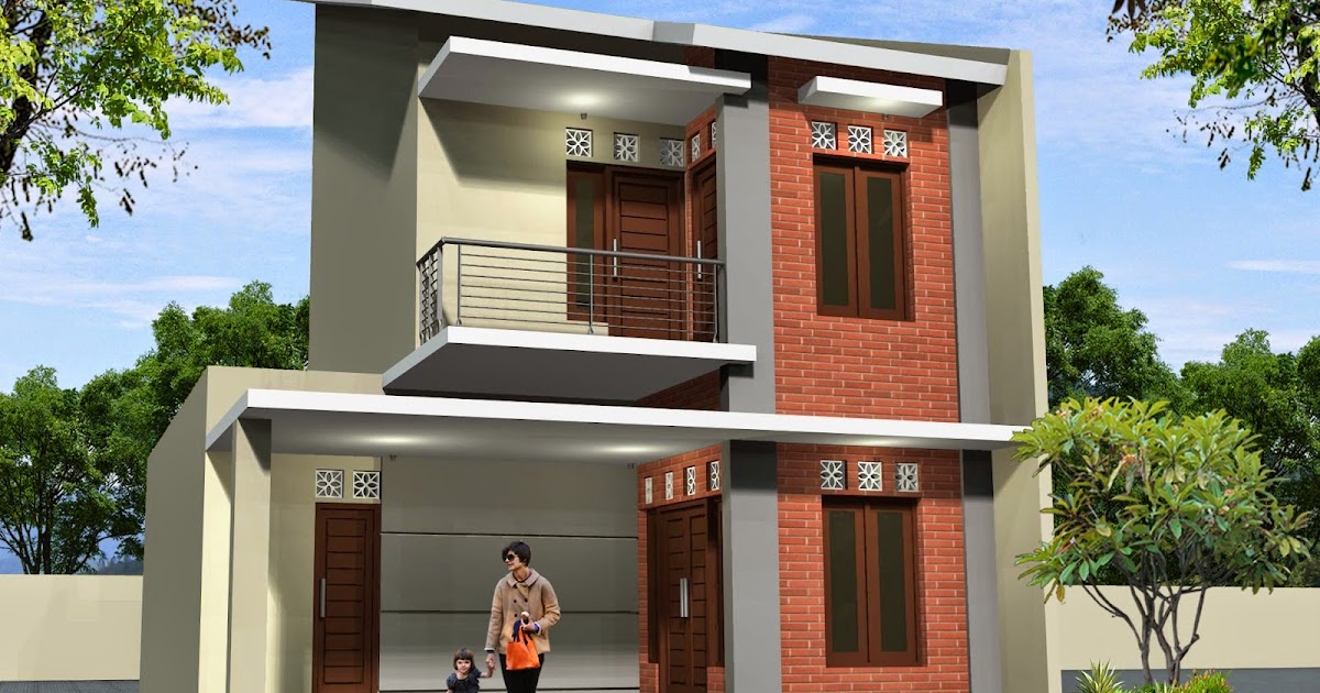 Gambar Rumah Idaman Sederhana 2 Lantai Desain Rumah 