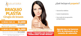 Precio Paquete Cirugia Plastica Estetica Brazos Flacidez Braquioplastia Guadalajara Mexico