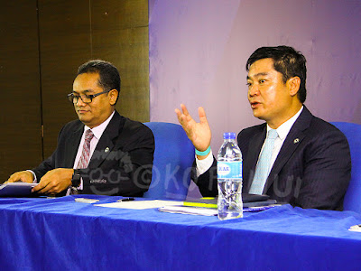 (L-R) Zainudin Nordin and Bernand Tan after the 2016 FAS AGM