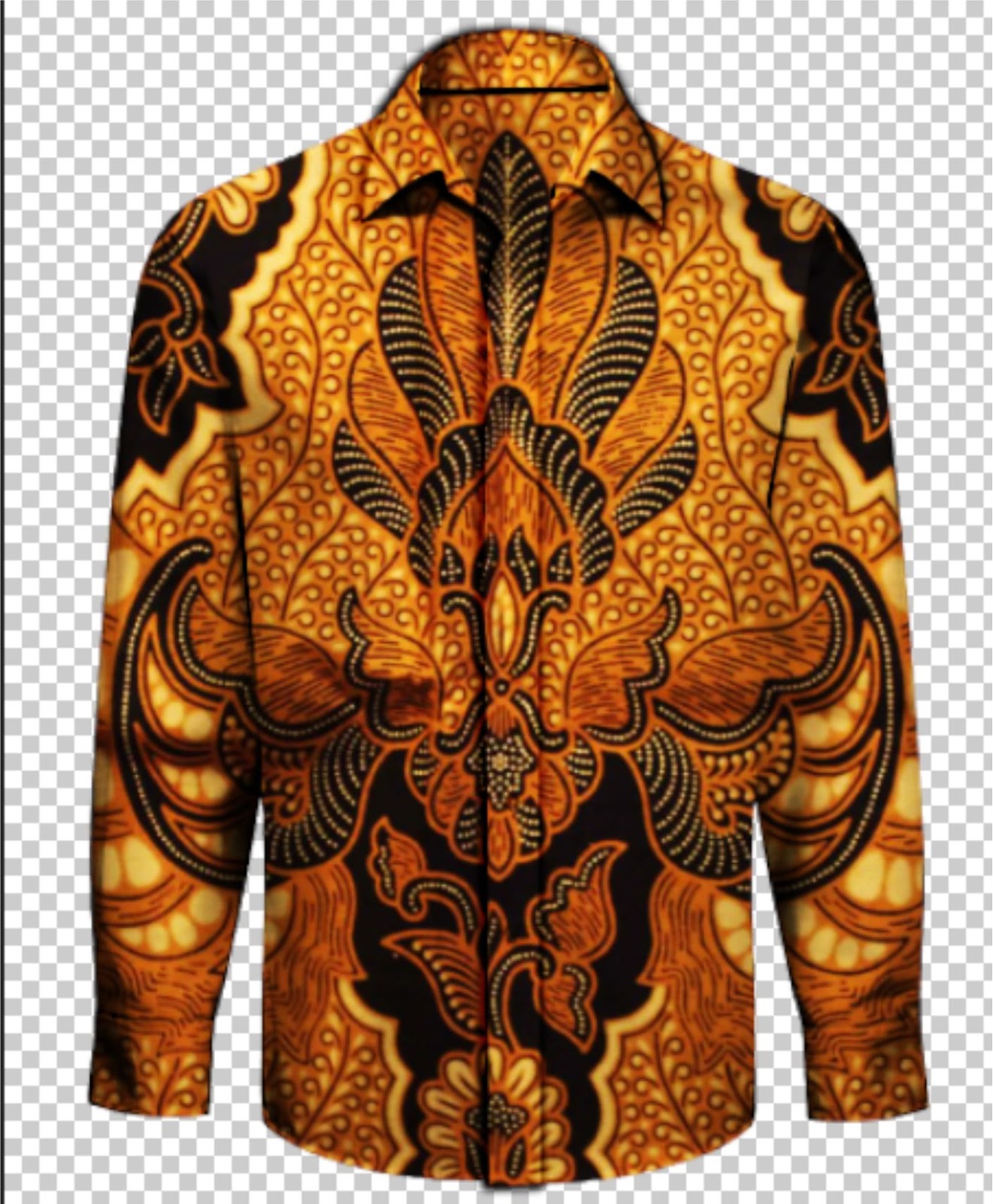 30 Cara Membuat Desain  Baju  Batik Dengan Coreldraw 