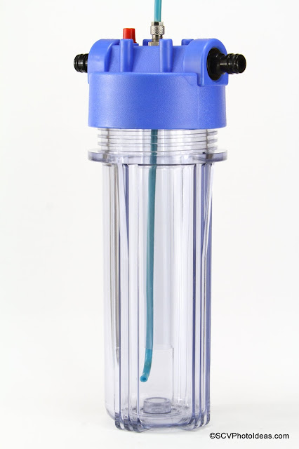 External In Line CO2 Reactor acrylic container