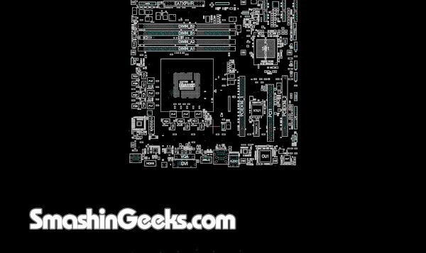 Free Asus P8H77-M Rev 1.00 Schematic Boardview