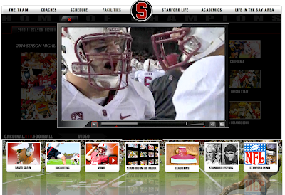 Digital Hoops Blast  Stanford Football hits you with Highlights