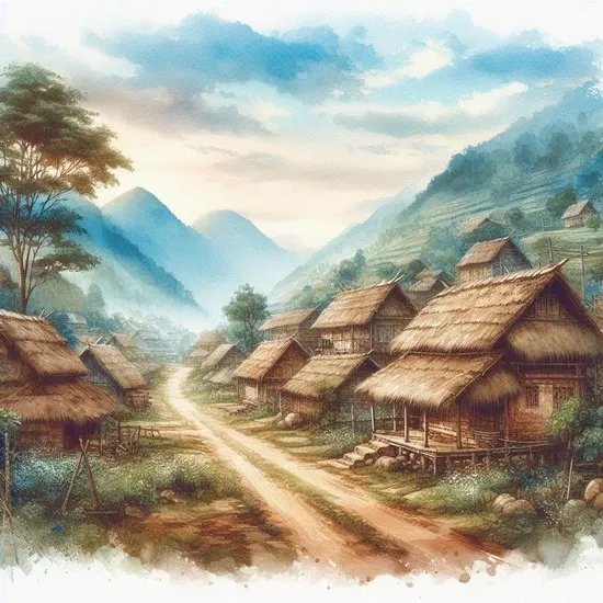 Gambar Ilustrasi Desa Adat