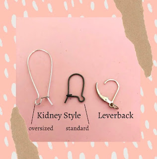 Kidney style and Euro style ear wires