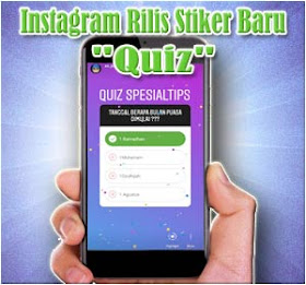 Instagram Rilis Stiker Baru "Quiz", Begini Cara Menggunakannya