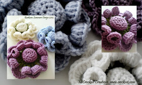 crochet patterns flowers flora motifs