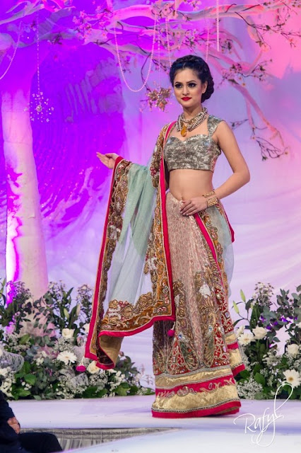 Nicky B at the Asiana Bridal Show 2013 in London