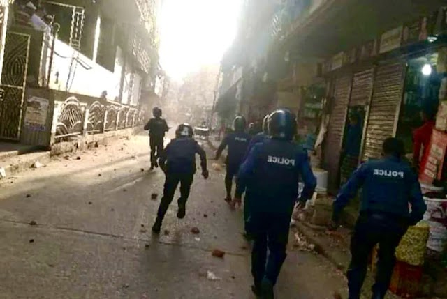 ফেনীতে পুলিশ-ছাত্রদল পাল্টাপাল্টি ধাওয়া, আহত ১০