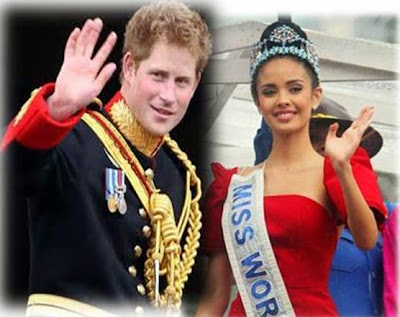 prince harry and miss world megan young