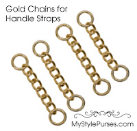 Miche Gold Chains for Handle Straps