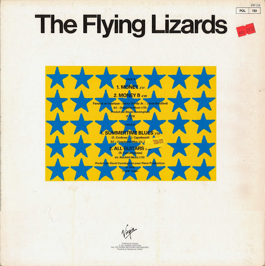 Vivonzeureux!: THE FLYING LIZARDS : Money