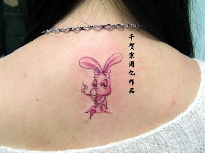bunny free tattoo design
