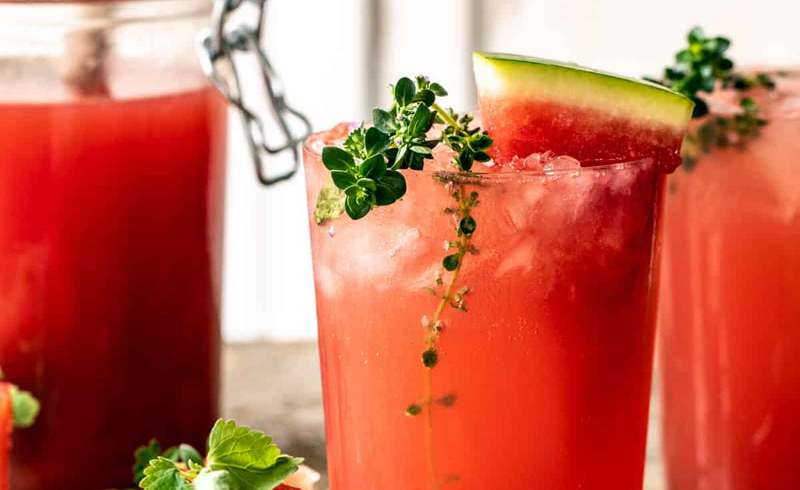 Pink Vodka Watermelon Lemonade