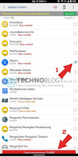 Cara hapus aplikasi bawaan sistem dengan System App Remover