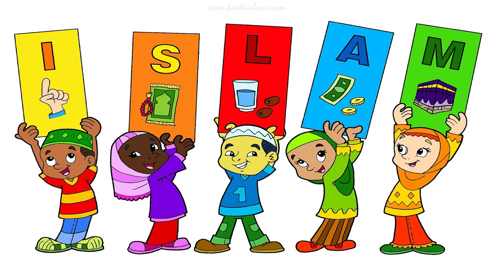 Kumpulan Animasi Film Anak Muslim Design Kartun