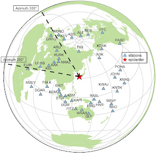 Mapa telesísmico