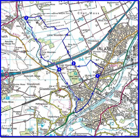 The Salford Trail (Part 4) - 15 km, 60 metres ascent, 4 hours