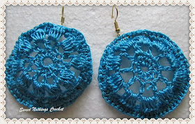 crochet ear ring