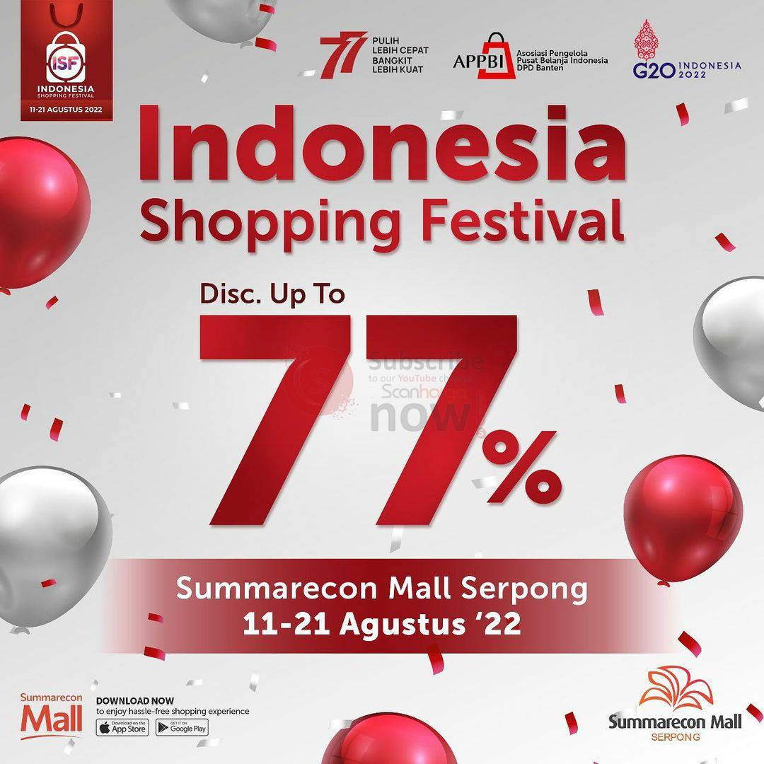 INDONESIA SHOPPING FESTIVAL di SUMMARECON MALL SERPONG