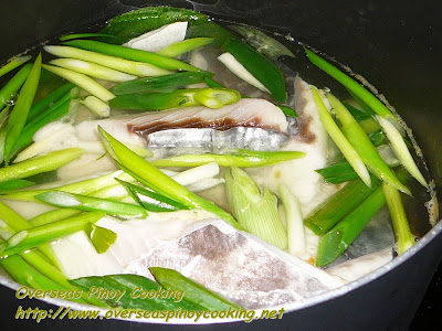 Sinabawan na Isda - Cooking Procedure