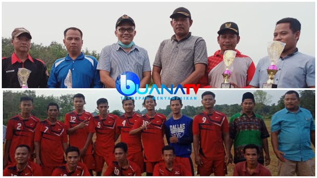 Dusun Empelu Sukses Gelar Turnamen Sepak Bola Pemuda Cup 