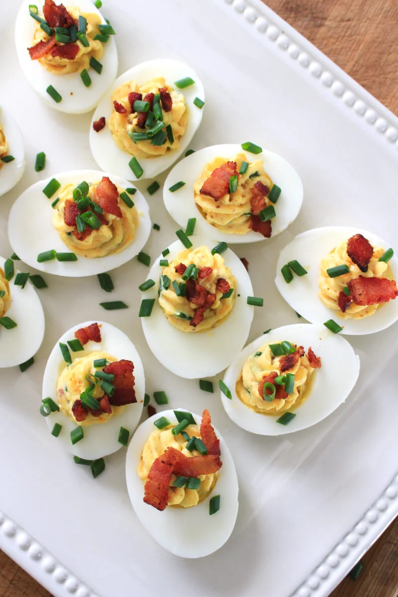 Loaded Deviled Eggs