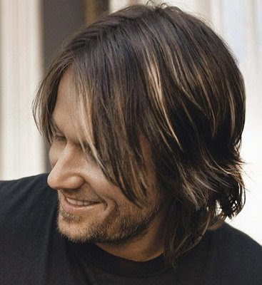 Keith Urban - Men Long Hairstyles Male Celebrity Keith Urban