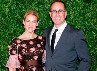 Jessica Seinfeld with her husband Jerry Seinfeld