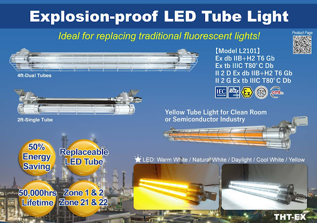 New Product Released! Explosion-proof LED Tube Light - Model L2101