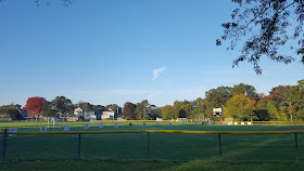 early morning view of Fletcher Field