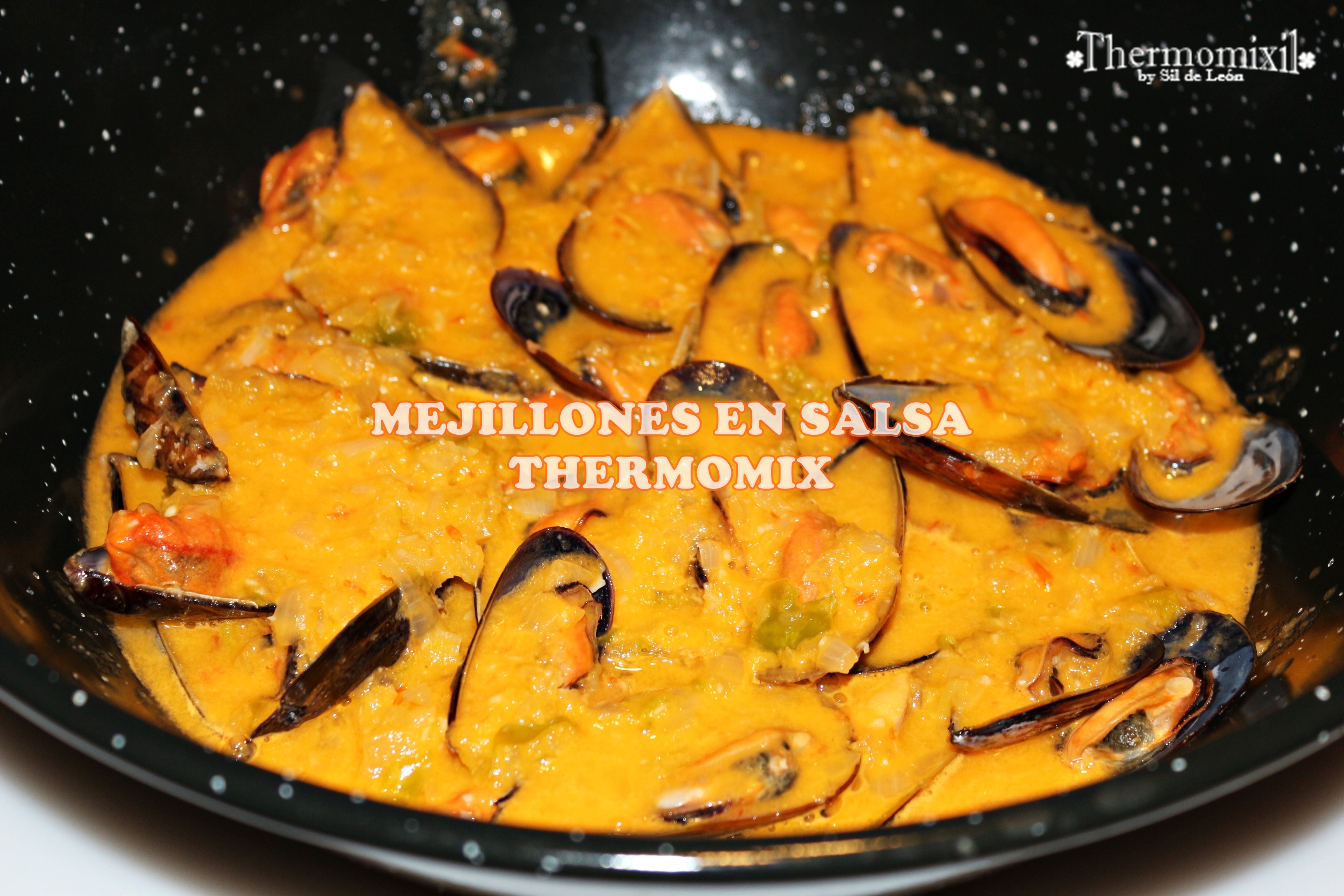 MEJILLONES EN SALSA THERMOMIXIL