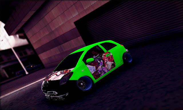 Toyota Yaris Date A Live GTA San Andreas Mod