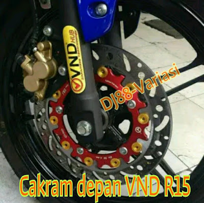 piringan cakram depan r15 vnd