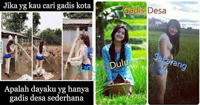 12 Meme 'Gadis Desa' Ini Bikin Lupa Sama Gadis Kota