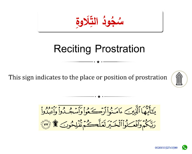 Reciting Prostration