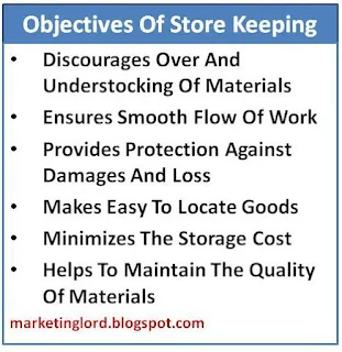 objectives-store-keeping