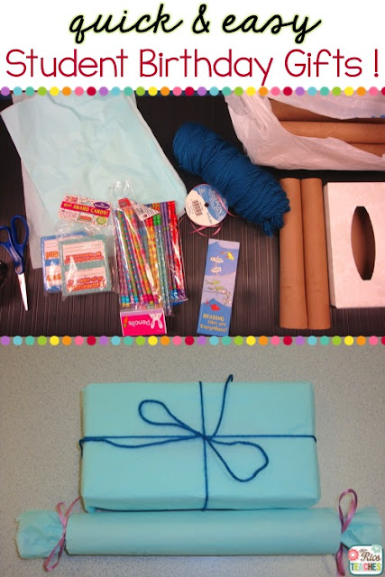 Mrs Rios Teaches: Quick and Easy Student Birthday Gift