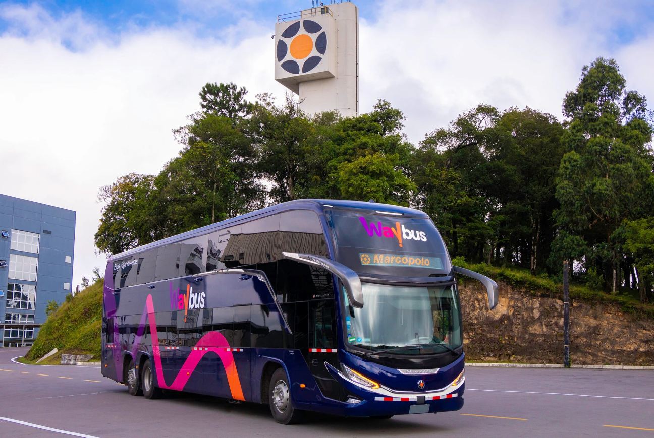 Típico único Repetido Marcopolo exporta buses de la nueva generación G8 a Perú