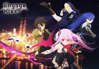 Anime 'Engage Kiss': novo vídeo promocional com prévia da música de encerramento