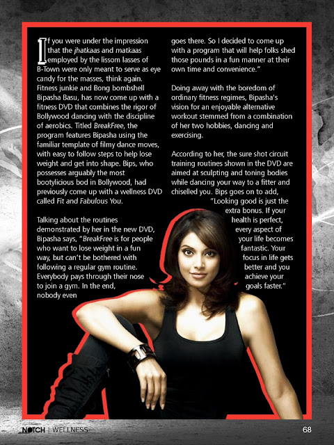 Bipasha Bassu NOTCH Magazine