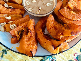 Baked butternut squash fries http://www.realfoodblogger.com