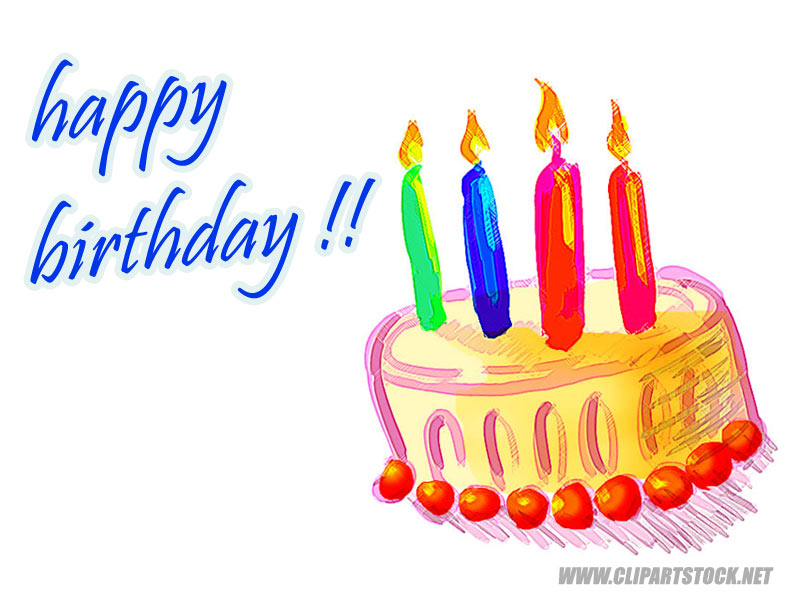 happy birthday cake cartoon. irthday wishes clip art