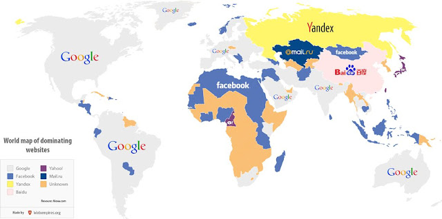 Top 10 Most Visited Websites in 2012