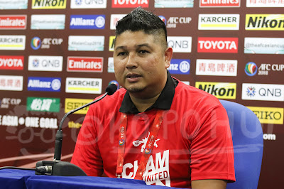 Aidil Sharin guided Home United to the AFC Asean zonal title win in 2018